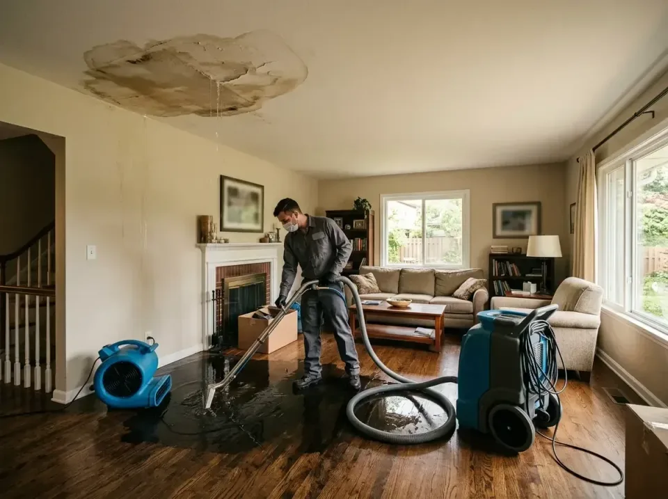 attic-pipe-burst-ceiling-drip-008 — frequently asked questions, Water Damage Restoration & Carpet Care in Delhi, CA